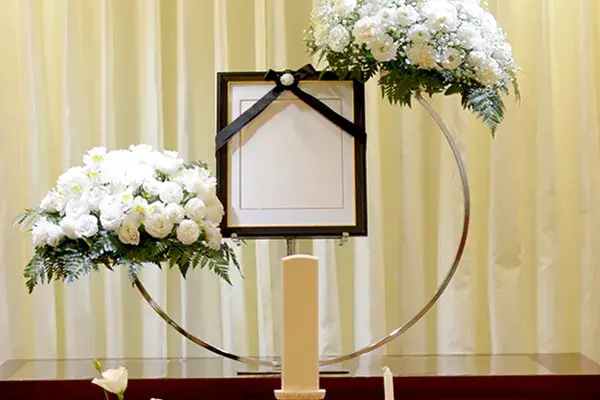 三ツ境ほうさい殿で葬儀を行なった写真