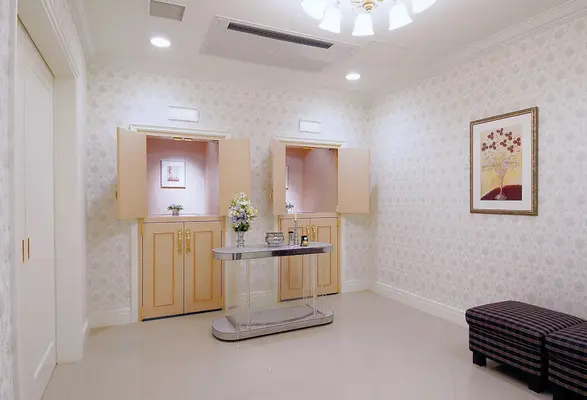 都筑ほうさい殿で葬儀を行なった写真