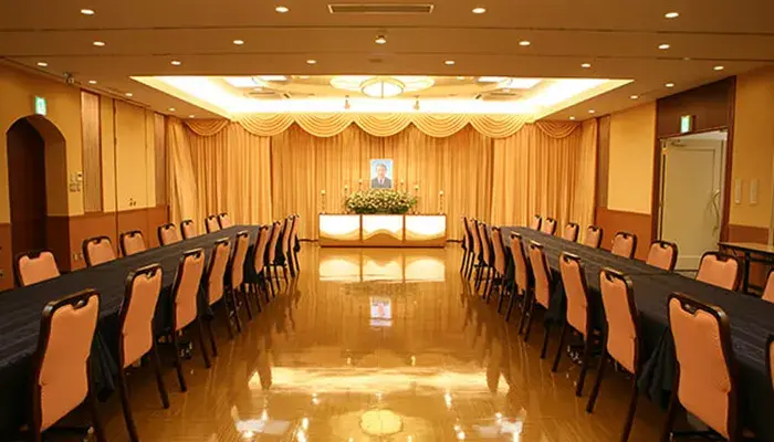 アクイール塩浜で葬儀を行なった写真