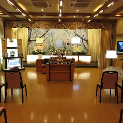 平安会館わたりだで葬儀を行なった写真