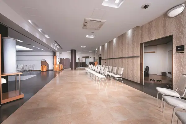 平安会館わたりだで葬儀を行なった写真