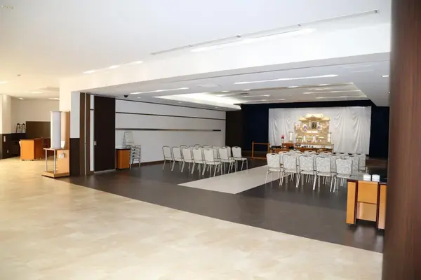 平安会館わたりだで葬儀を行なった写真