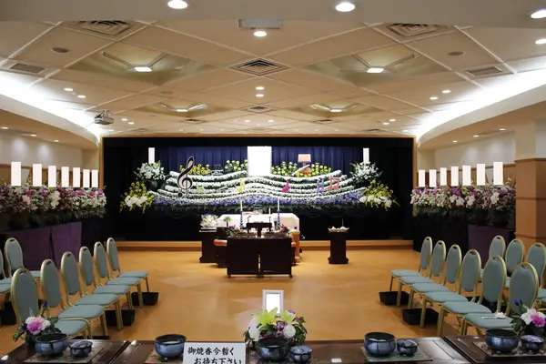 平安会館みやうちで葬儀を行なった写真