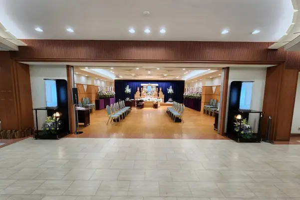 平安会館みやうちで葬儀を行なった写真