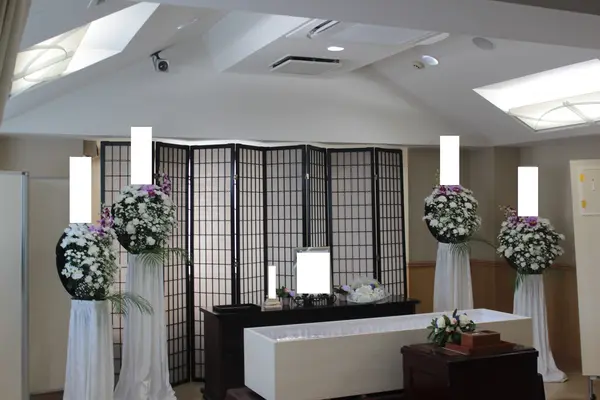 平安会館みぞのくちで葬儀を行なった写真