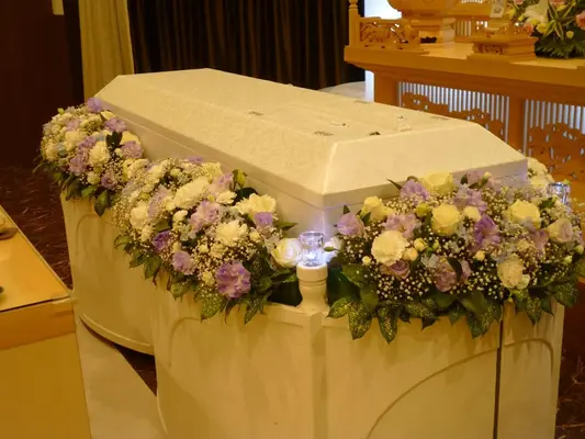 平安会館たまで葬儀を行なった写真