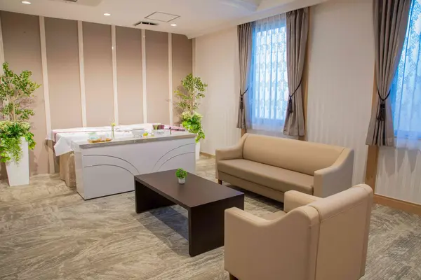 サン・ライフ（橋本総合ホール）で葬儀を行なった写真