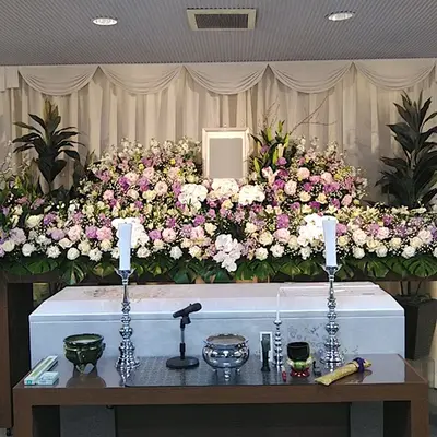 新生葬祭で葬儀を行なった写真