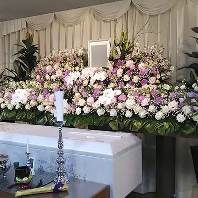 新生葬祭で葬儀を行なった写真