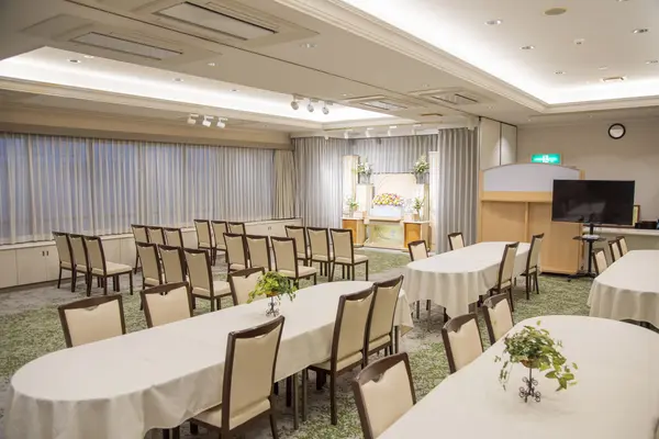 サン・ライフ(小田原式典総合ホール)で葬儀を行なった写真