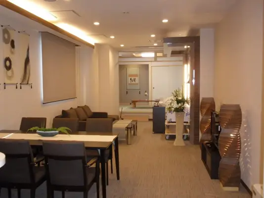 サン・ライフ（大和総合ホール）で葬儀を行なった写真