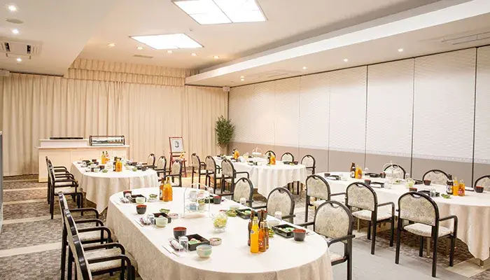 サン・ライフ（大和総合ホール）で葬儀を行なった写真