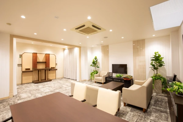 サン・ライフ（座間ホール）で葬儀を行なった写真