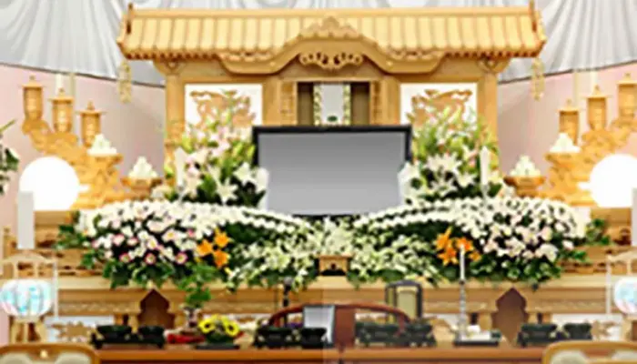 株式会社せれもにで葬儀を行なった写真