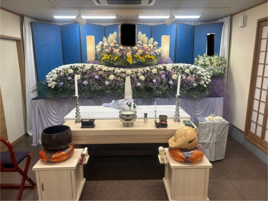 さいたま市家族葬で葬儀を行なった写真