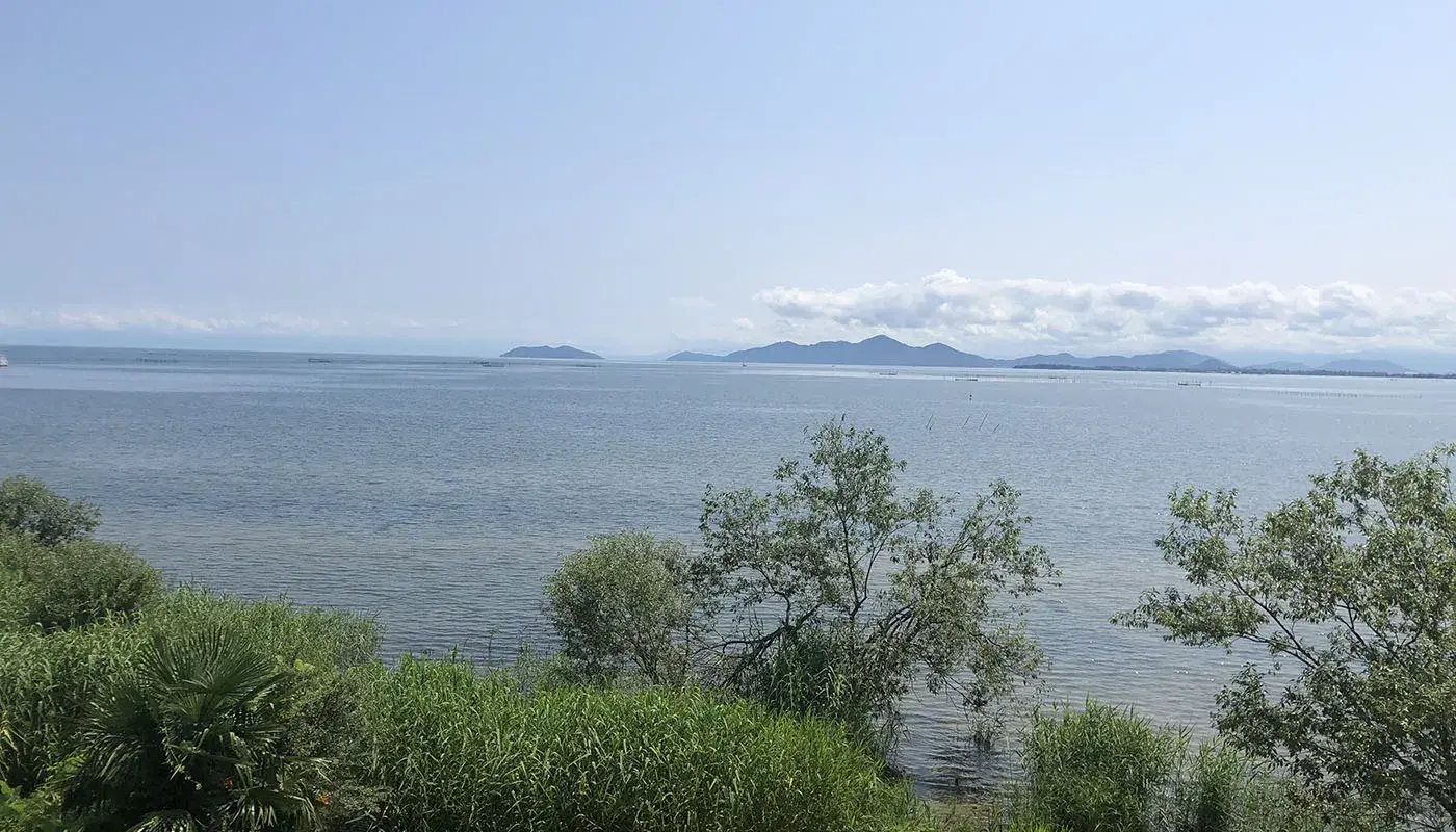 びわこ大橋会館からの景色