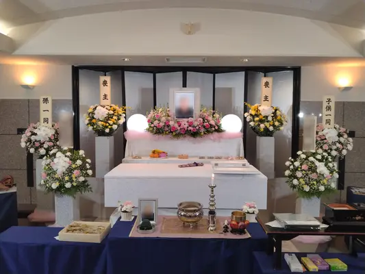 みのり葬祭(多摩営業所)で葬儀を行なった写真