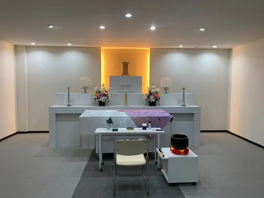 家族葬ホールさくらで葬儀を行なった写真