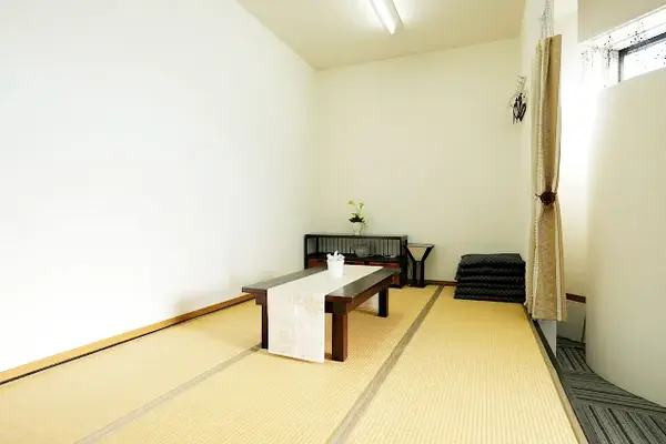 家族葬三国ホールで葬儀を行なった写真