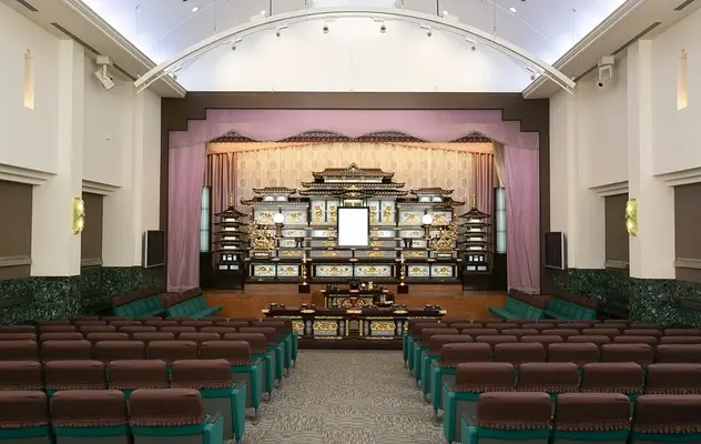 玉泉院 南熊本本館で葬儀を行なった写真