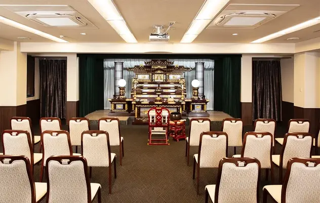 玉泉院 南熊本本館で葬儀を行なった写真