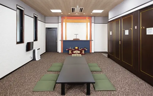 玉泉院 南熊本本館で葬儀を行なった写真