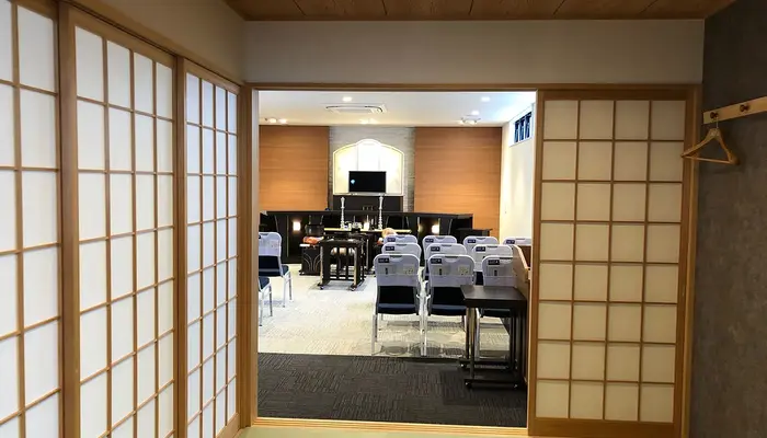 小さなお葬式 守山ホールで葬儀を行なった写真