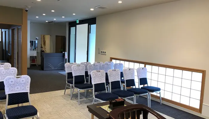 小さなお葬式 守山ホールで葬儀を行なった写真