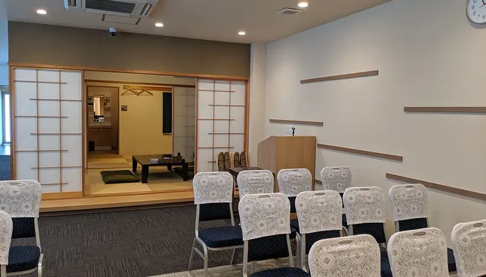 小さなお葬式 草津東ホールで葬儀を行なった写真