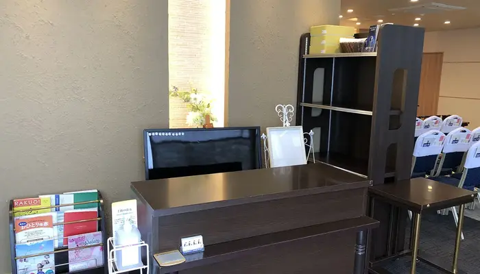 小さなお葬式 草津やばせ中央ホールで葬儀を行なった写真