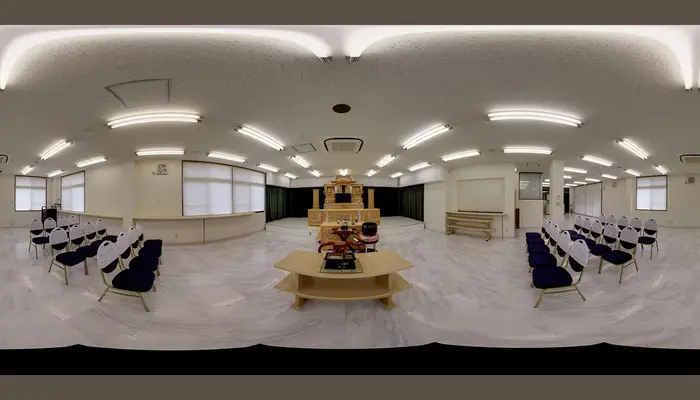 小さなお葬式 おごとホールで葬儀を行なった写真