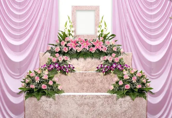 お葬式のファミリアで葬儀を行なった写真