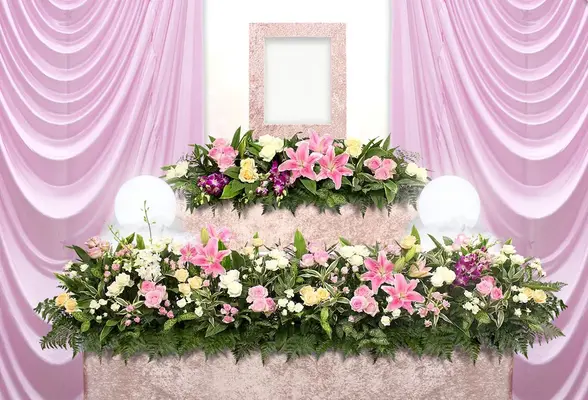 お葬式のファミリアで葬儀を行なった写真