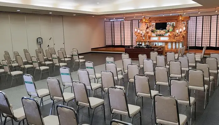 黒磯葬祭（帝都ホール秋桜斎場）で葬儀を行なった写真