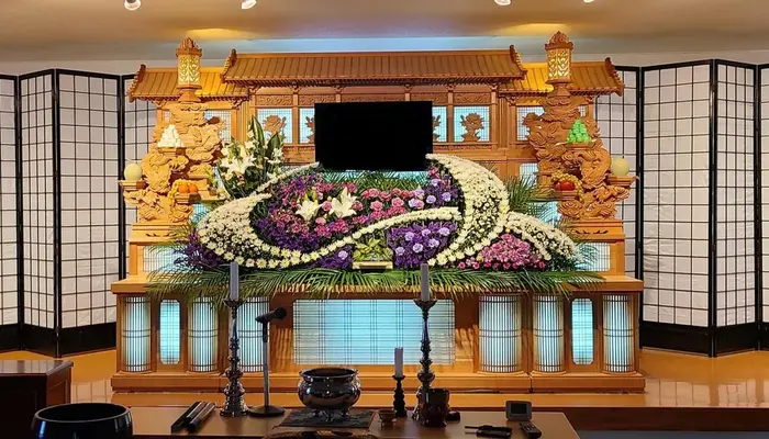 黒磯葬祭（帝都ホール秋桜斎場）で葬儀を行なった写真