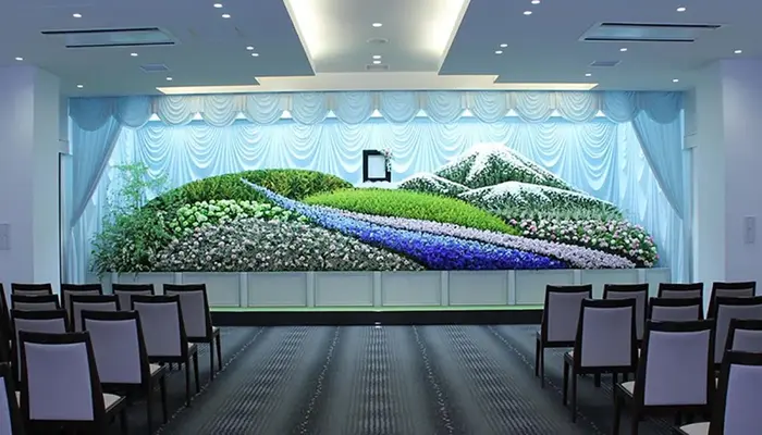 東上セレモニーホール入間で葬儀を行なった写真