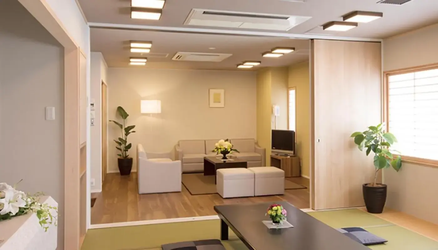 面会もできる安置室