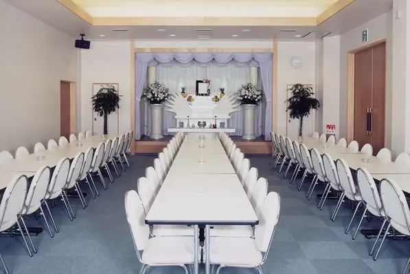 アスカ（長生法輪閣）で葬儀を行なった写真