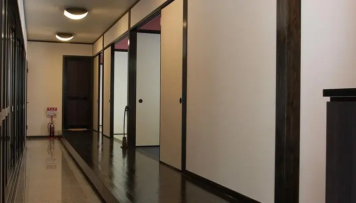 アスカ（御宿法輪閣）で葬儀を行なった写真