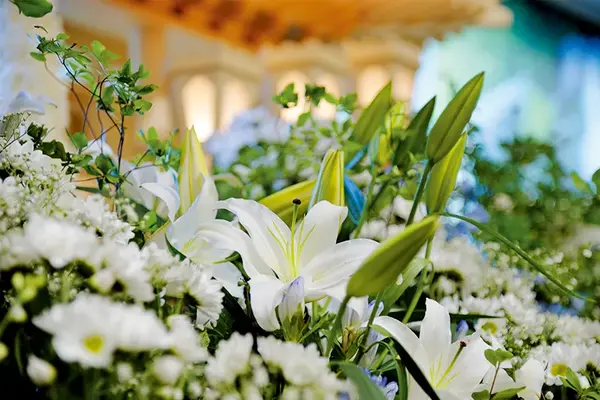 博全社(クリスタ千葉)で葬儀を行なった写真