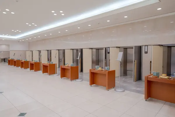 桐ヶ谷斎場で葬儀を行なった写真