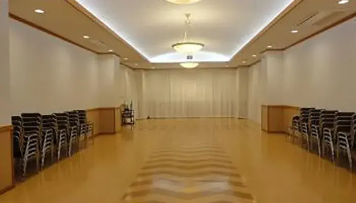 徳雲会館で葬儀を行なった写真