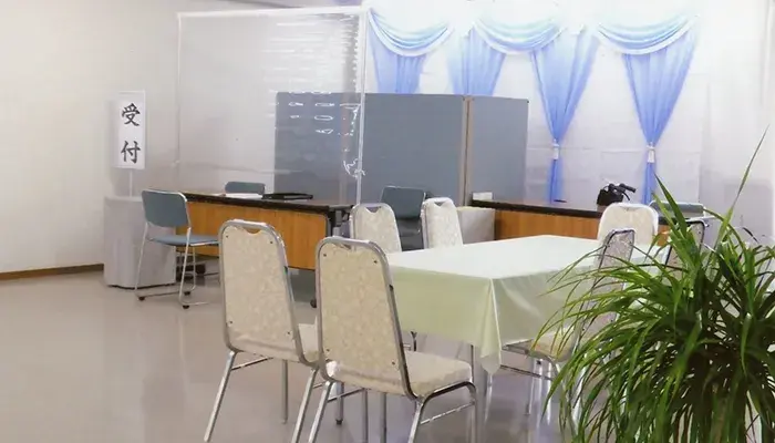 興伸典礼で葬儀を行なった写真