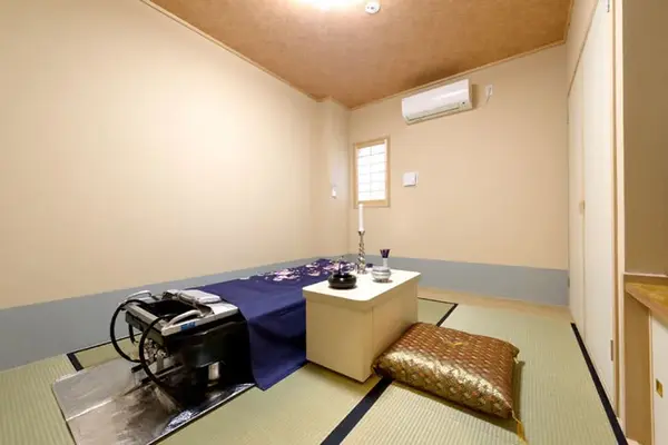 プラザヨコスカ 衣笠斎場で葬儀を行なった写真