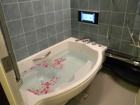 泉ほうさい殿で葬儀を行なった写真