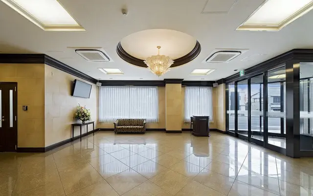 泉ほうさい殿で葬儀を行なった写真