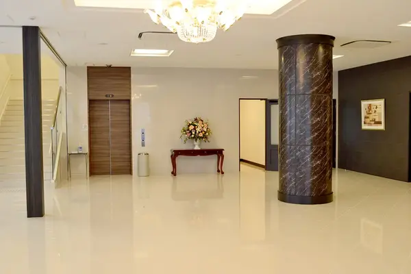 関内ほうさい殿で葬儀を行なった写真