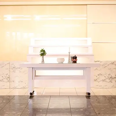 フタバで葬儀を行なった写真