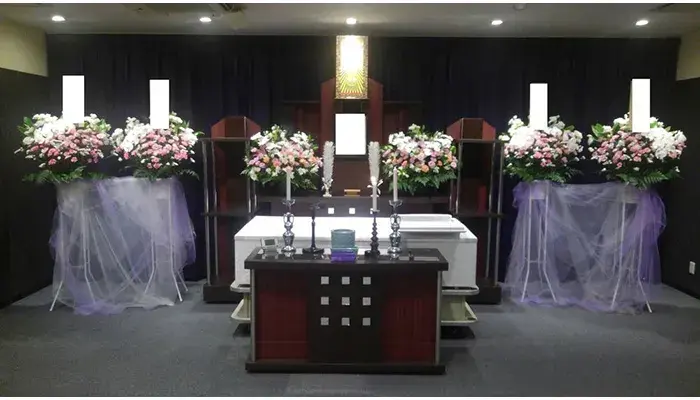 イヨダ(国府津会館英)で葬儀を行なった写真