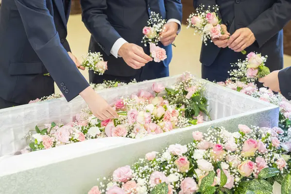 平安会館あさおで葬儀を行なった写真